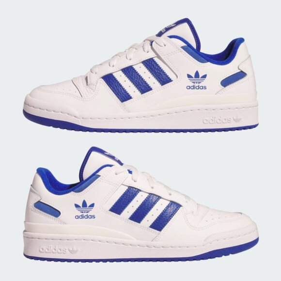 Adidas Forum Low CL Men's Sneaker 'Royal Blue' (IH7829) NEW - Picture 4 of 7